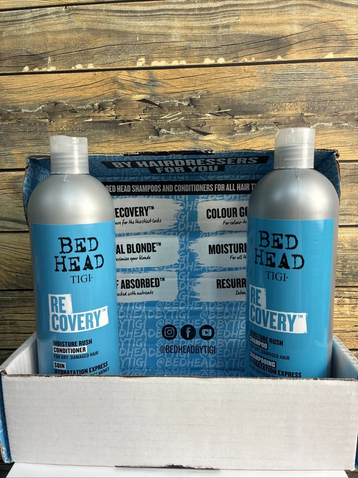 CHAMPÚ/ACONDICIONADOR TIGI BED HEAD RECOVERY 25,36 OZ Foto 2 de 4
