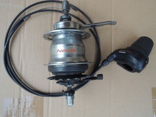 SHIMANO NEXUS INTER 7 Nabenschaltung SG C3000 7 C mit Schaltgriff SL C3000 7