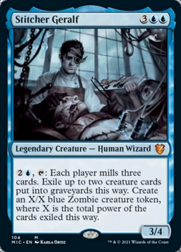 Stitcher Geralf [Innistrad: Midnight Hunt Commander] Magic MTG