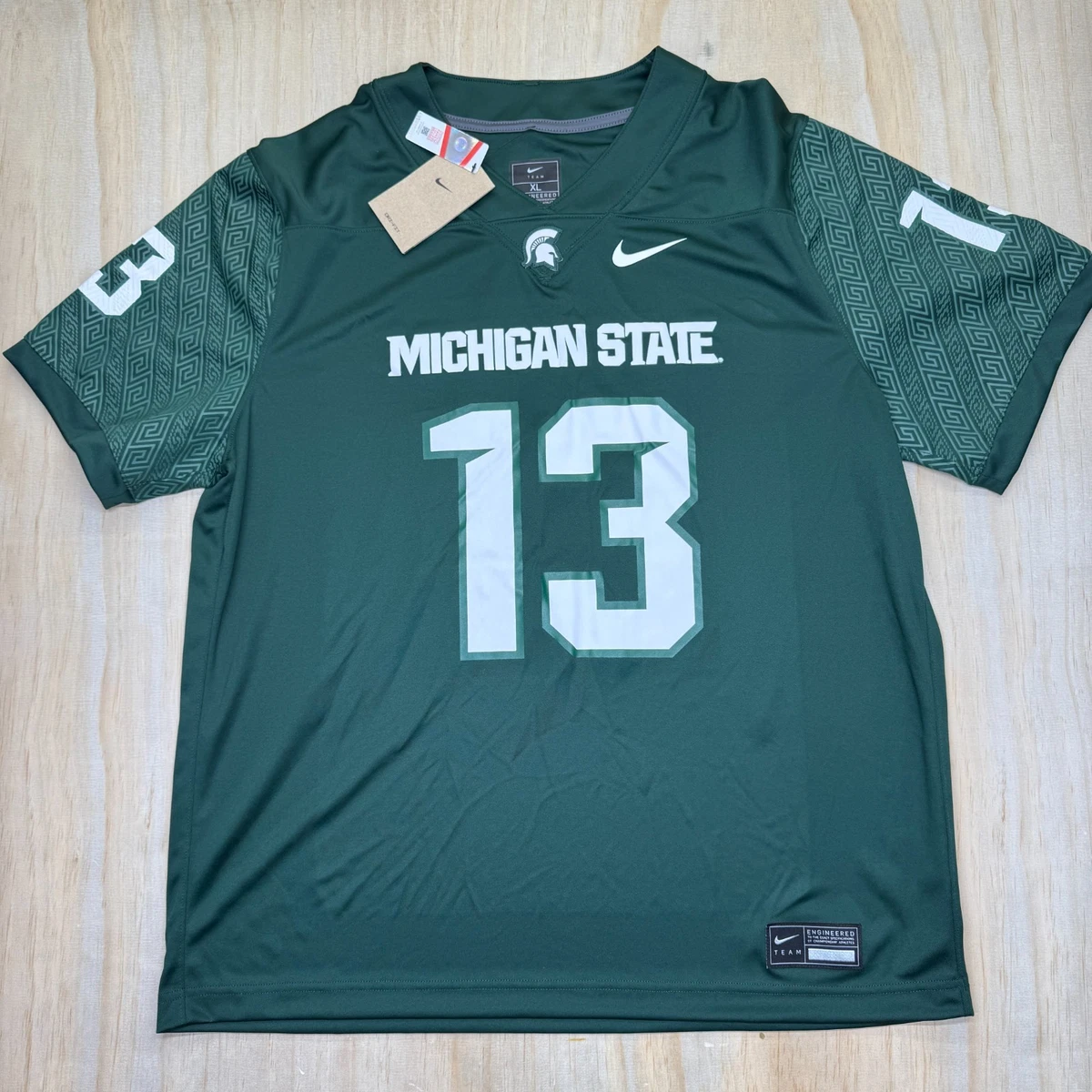 Michigan State Spartans Green NCAA Jerseys for sale | eBay
