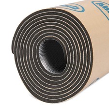 Abahub 236 mil 16 sqft Car Sound Deadener Hood Firewall Heat Shield Silvery