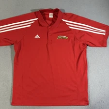 Vintage Columbia Inferno Hockey Polo Shirt Size Large Stringer South Carolina