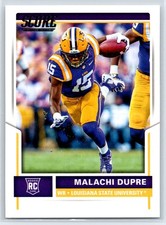 2017 Score Malachi Dupre Rookie LSU Tigers RC #376