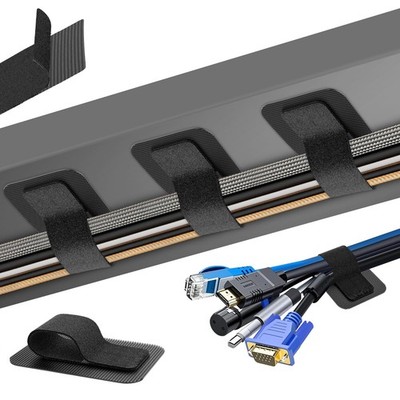 Cable Management Under Desk, 【Up to 15 Cord】【Enhanced Wire Holder】 Cord Organ...