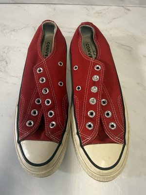 Converse rot Unisex Low Top Chuck Taylor All Star Schuhe rot Größe Damen 7,5