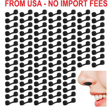 Dimeho 100 Pieces Nose Plug Filter Disposable Nose Dust Filters Bulk Sponge Nost