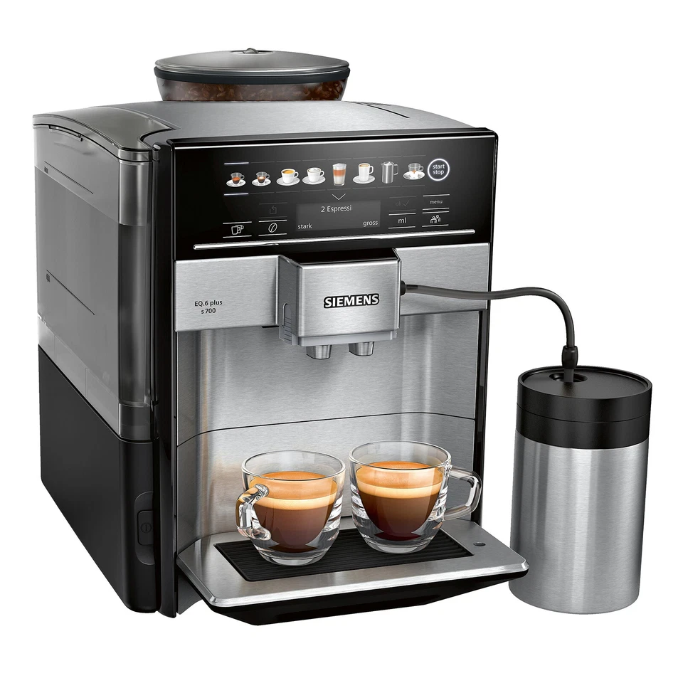 Siemens TE657M03DE EQ.6 plus s700 Kaffeevollautomat mit Reinigungsset Entkalkung - Bild 3 von 4