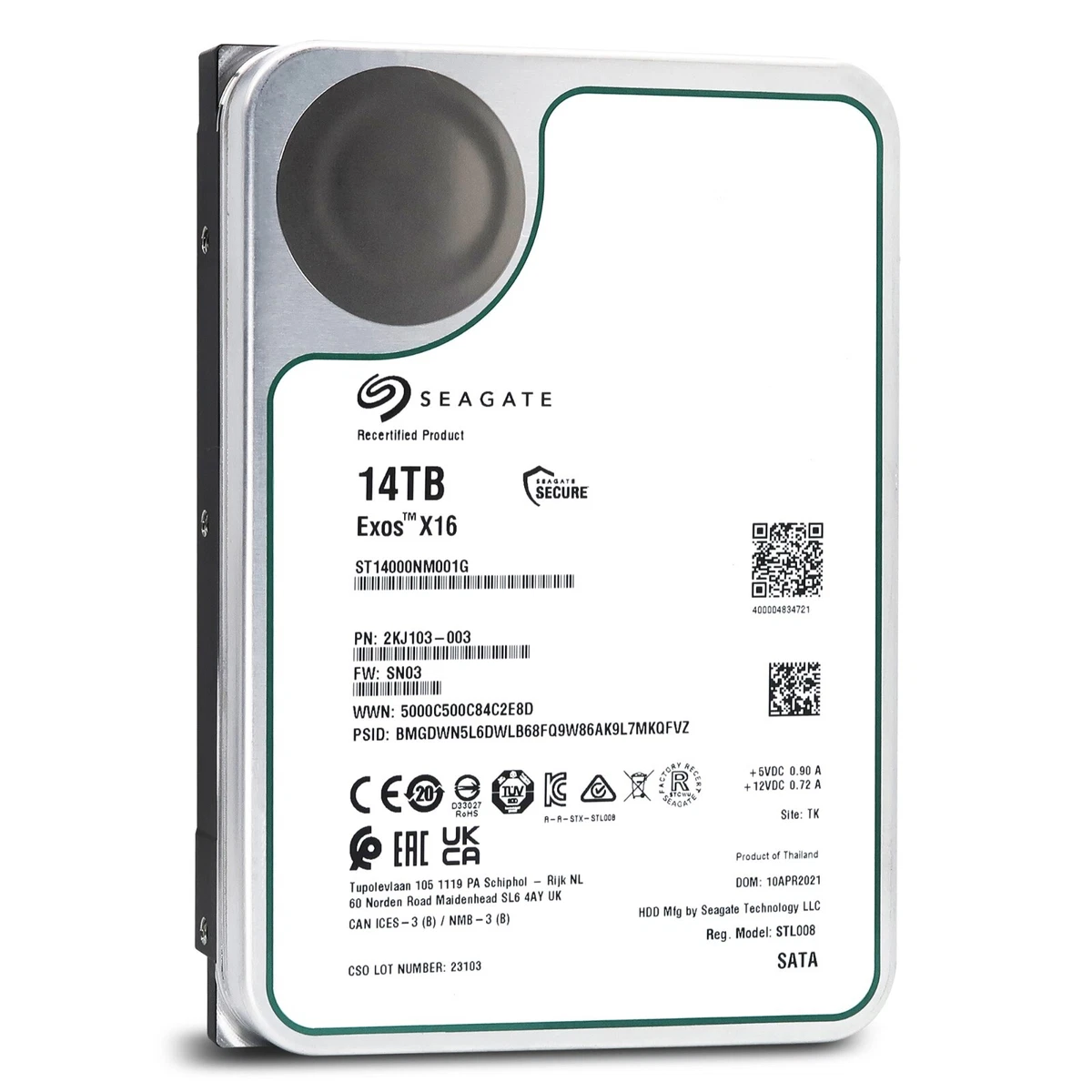 Seagate  Exos: Best-in-Class Enterprise Hard Drives 