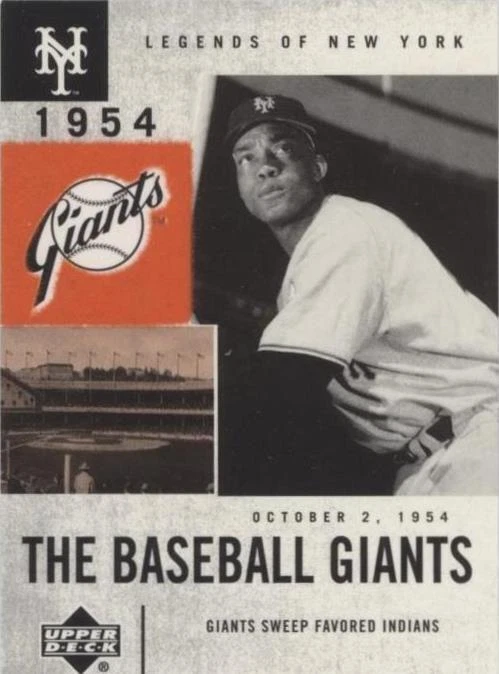 2001 Upper Deck Legends of New York - Monte Irvin #51