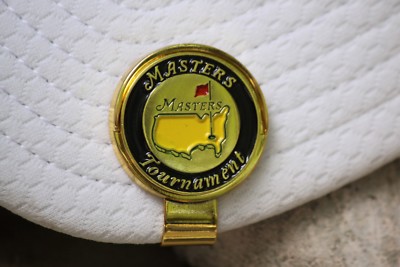 The Masters Tournament 2017 Black Ball Marker & Hat Clip - Combination