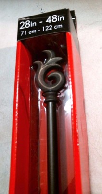 Loft 48051 Complete Drapery Rod 28 Inch - 48 Inch FREE SHIPPING