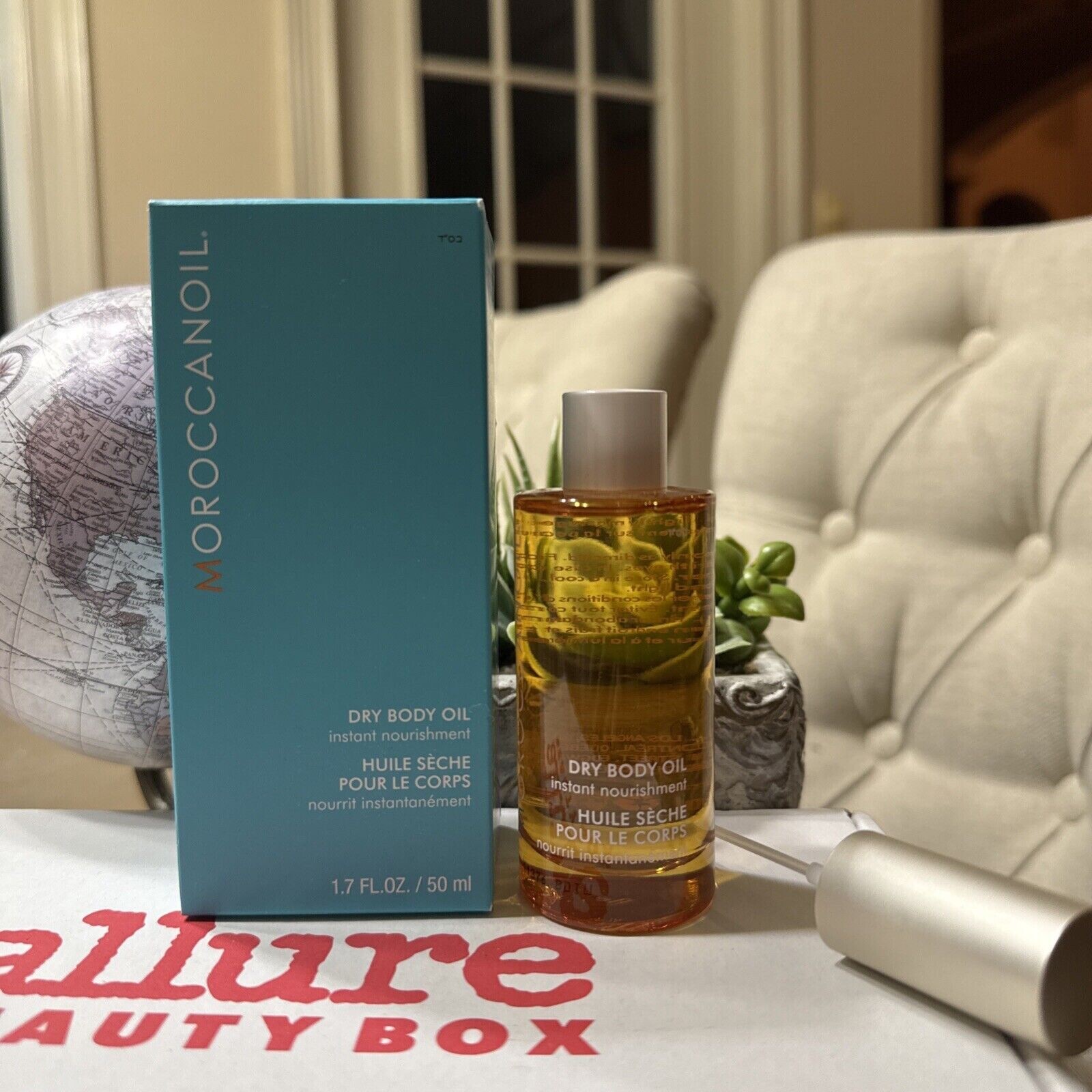 Moroccanoil Dry Body Oil 1.7 oz Hydrating Instant Nourishment Brand New