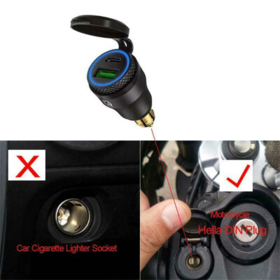 bmw motorcycle cigarette lighter socket LAMPA 39052 ADAPTER in USB cables Extra power socket for BMW