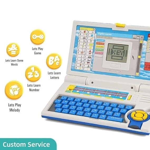 Educational Laptop Computer Toy for Kids Above 3 Years Words, Games, Music - Image 4 of 4