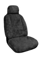 Eurow Sheepskin Seat Cover 56 By 23 Inches Gray