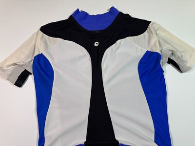 Assos Cycling Jersey SS.13 Blue & White | eBay