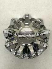 Red Sport Chrome Wheel Center Cap CSRSW33-B1P