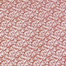 Peach Ivory Calico Cotton Fabric, Packed Tiny Flowers, Per FQ