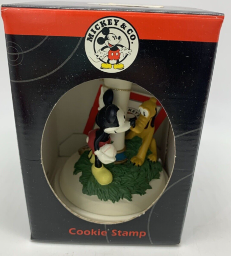 Disney Pluto Ceramic Cookie Stamp 5" Tall Mickey Mouse & Co. Decorative Baking - Foto 1 di 6
