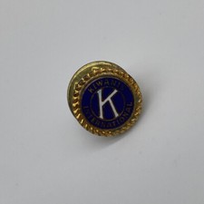 Kiwanis International Lapel Pin Gold Tone