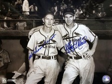 Red Schoendienst & Marty Marion- 14X11 Signed Photograph