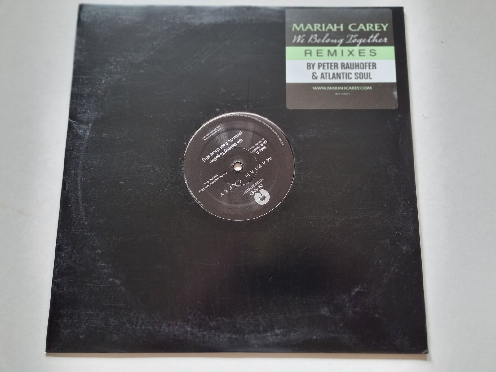 Mariah Carey - We Belong Together (Remixes) 12'' Vinyl Maxi US PROMO