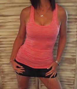 low cut racerback tank