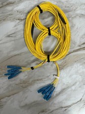 30M Uniboot LC-LC Single-Mode Duplex 4 Strand 9/125 Fiber Optic Patch Cord