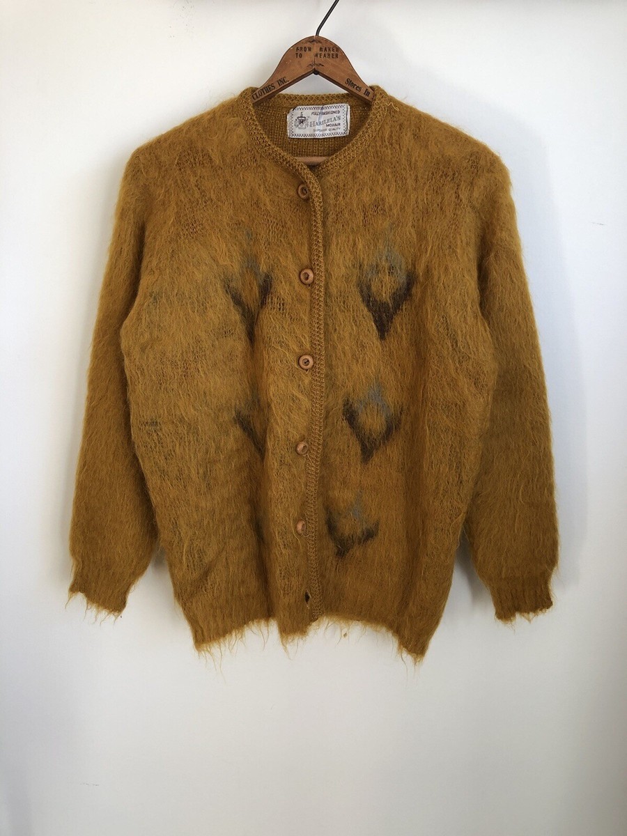 50's mohairカーディガン vintage mohair cardigan 50s 【公式通販】