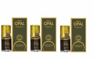 Ahsan Opal Original Concentrated Oil Perfume For Unisex Pack Of 3 & 3ml Each