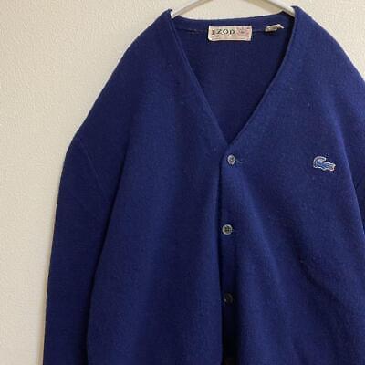 Vintage 60s IZOD Lacoste Cardigan Navy Rare Good Condition Vintage 60s IZOD Lacoste Cardigan Navy Rare Good Condition