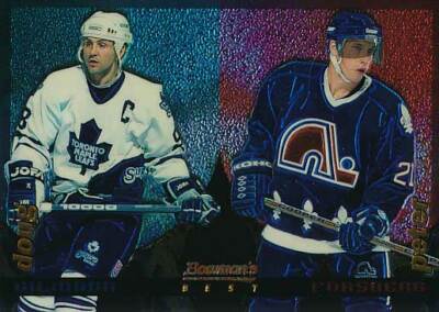 1994-95 FINEST BOWMAN'S BEST #2 DOUG GILMOUR / FORSBERG - Toronto Maple Leafs