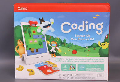 Osmo-Coding Starter Kit for iPhone & iPad-3 Educational Learning Games-Ages 5-10