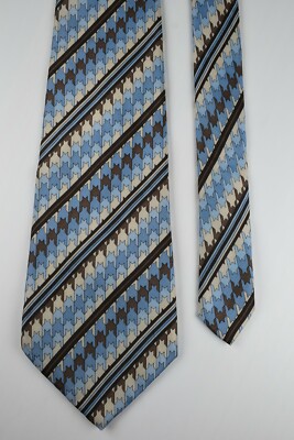 ALTEA MILANO tie tie tie, made in ITALY 100% silk silk silk oversized