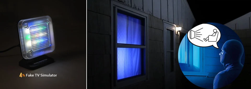 Поддельный ТВ-симулятор очень яркий светодиодный свет с таймером для дома - Изображение 2 из 4