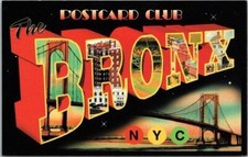 4 - BRONX POSTCARD CLUB Large Letter NY NYC