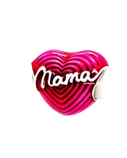 New 100% Authentic PANDORA 925 Radiating Love Mama Heart Charm Pendant 791505C01