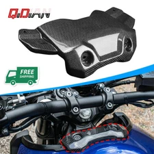 Carbon Fiber Front Fuel Tank Trim Protector Guard For 2014-2020 Yamaha FZ09 MT-0