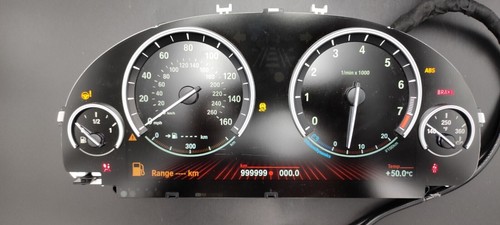 Original BMW Tacho Kombiinstrument Cluster Benzin mph km/h 9240108