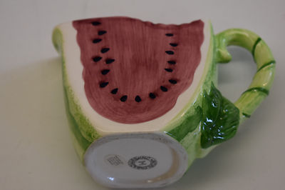 World Bazaars Watermelon Shaped tea pot