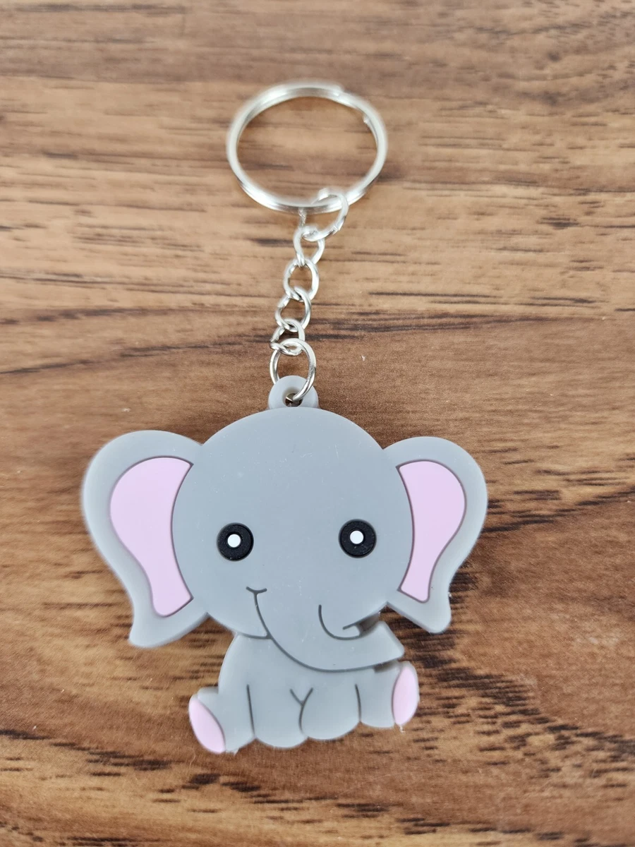 Cute Elephant Key Chain Party Favors Set Of 18 eBay