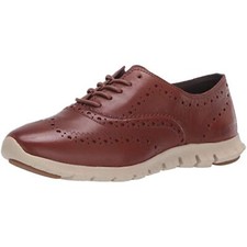 Cole Haan Womens Zerogrand Wing Oxford Closed Hole II W14476 Brown Size 5.5M
