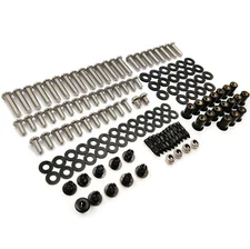 Complete Stainless Fairing Bolt Kit body screws for Kawasaki ZX 10 R 2004 - 2005