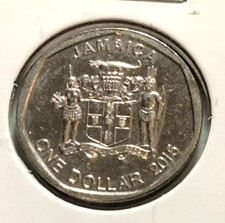 2015 Jamaica 1 Dollar  Coin - KM#189  -     (IN#16410) - Combined Shipping