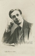Vladimir Maksimov Russian silent flm actor antique theater photo postcard