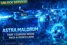 Cursed TIER 1 PACK A PUNCH CAMO Astra Malorum Uovo di Pasqua COD Black Ops 7 BO7 CoD