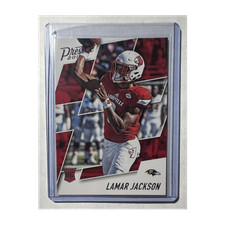 2018 Prestige Lamar Jackson Rookie Card Football Louisville Jersey Ravens  #279. rookie card picture