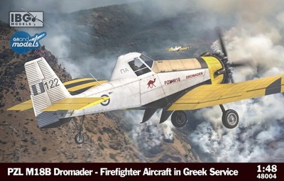1/48 IBG 48004 PZL M18 Dromader - Firefighter Aircraft in Greek Service