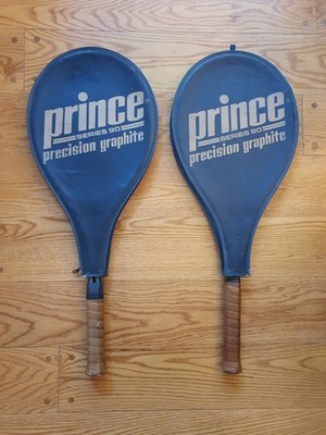 名器 prince graphite pro SERIES 90 4 1/4 No.2 硬式テニスラケット 縦14本×横18本 コレクション 鑑賞 札幌市 清田区 平岡 VINTAGE PRINCE GRAPHITE PRO SERIES 90 TENNIS RACKET LEATHER GRIP 4