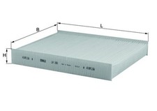 MAHLE Innenraumfilter LA 169 Partikelfilter für FORD FUSION FIESTA 5 Van 16V LPG